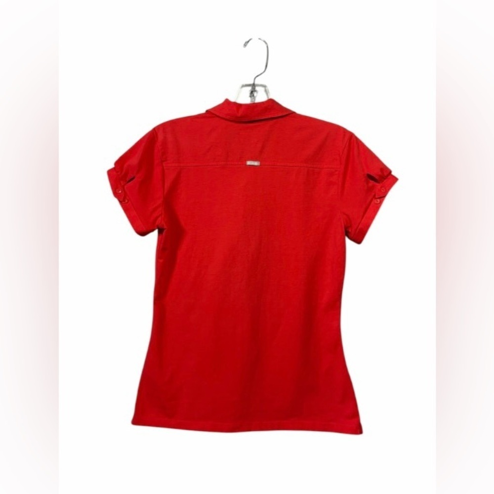 NEW, Columbia, Omni-Wick Coral Polo Shirt, Size Small - Picture 5 of 9